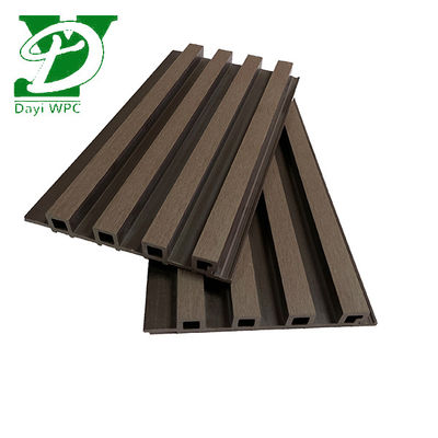 Eco Friendly WPC  Interior Wall Panel Modern Style Wpc Slatted Cladding